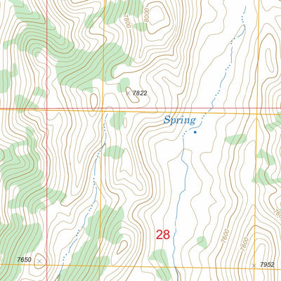 US Forest Service - Topo Marys River Basin NW, NV FSTopo Legacy digital map