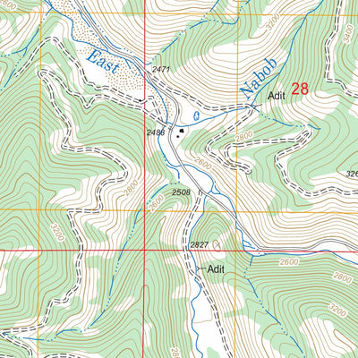 US Forest Service - Topo Masonia, ID FSTopo Legacy digital map