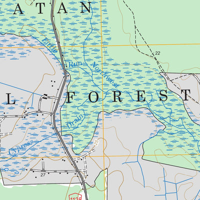 US Forest Service - Topo Masontown, NC FSTopo Legacy digital map