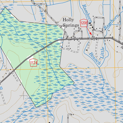US Forest Service - Topo Masontown, NC FSTopo Legacy digital map
