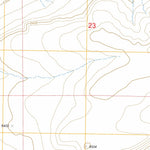 US Forest Service - Topo Massacre Hill, WY FSTopo Legacy digital map