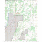US Forest Service - Topo Masten Butte, OR FSTopo Legacy digital map