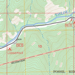 US Forest Service - Topo Matchless Mountain, CO FSTopo Legacy digital map