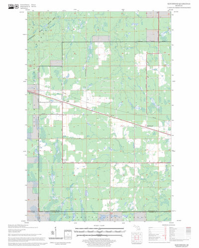 US Forest Service - Topo Matchwood, MI FSTopo Legacy digital map