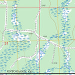 US Forest Service - Topo Matchwood, MI FSTopo Legacy digital map