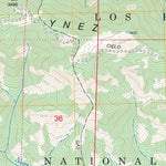 US Forest Service - Topo Matilija, CA FSTopo Legacy digital map