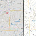 US Forest Service - Topo Maukey Gulch, MT FSTopo Legacy digital map
