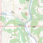 US Forest Service - Topo Maukey Gulch, MT FSTopo Legacy digital map