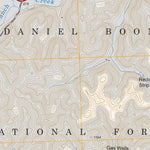 US Forest Service - Topo Maulden, KY FSTopo Legacy digital map