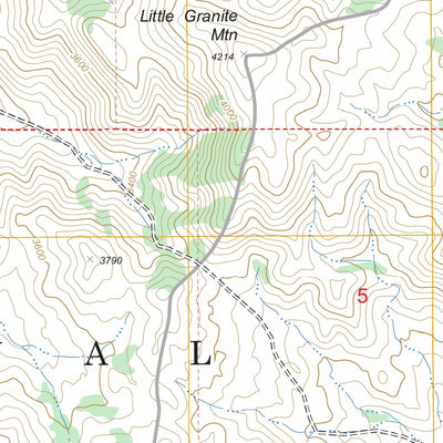 US Forest Service - Topo Maverick Mountain, AZ FSTopo Legacy digital map