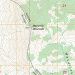US Forest Service - Topo Maverick Mountain, AZ FSTopo Legacy digital map