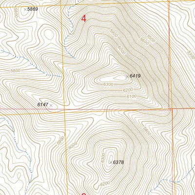 US Forest Service - Topo May, ID FSTopo Legacy digital map