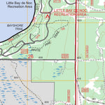 US Forest Service - Topo Maywood, MI FSTopo Legacy digital map