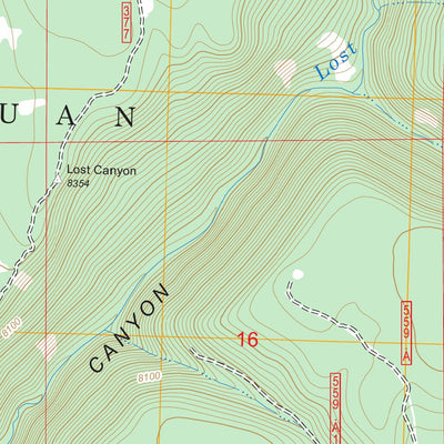 US Forest Service - Topo Millwood, CO FSTopo Legacy digital map