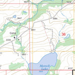 US Forest Service - Topo Miner, MT FSTopo Legacy digital map