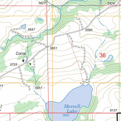 US Forest Service - Topo Miner, MT FSTopo Legacy digital map