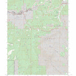 US Forest Service - Topo Mineral, CA FSTopo Legacy digital map