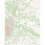 US Forest Service - Topo Miners Delight, WY FSTopo Legacy digital map