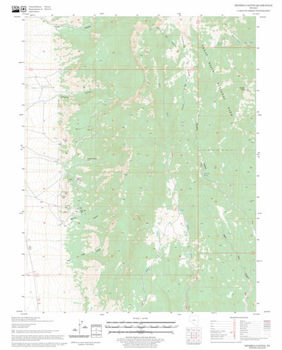 US Forest Service - Topo Minerva Canyon, NV FSTopo Legacy digital map
