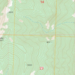 US Forest Service - Topo Minerva Canyon, NV FSTopo Legacy digital map
