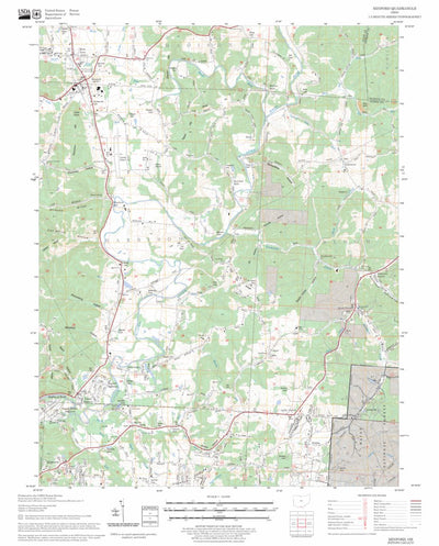 US Forest Service - Topo Minford, OH FSTopo Legacy digital map