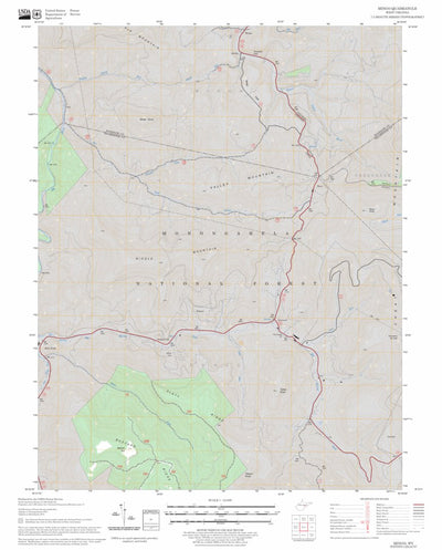 US Forest Service - Topo Mingo, WV FSTopo Legacy digital map