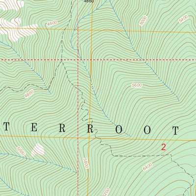 US Forest Service - Topo Mink Peak, ID FSTopo Legacy digital map