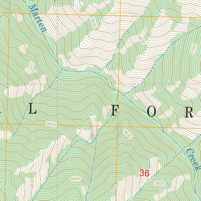 US Forest Service - Topo Mink Peak, ID FSTopo Legacy digital map
