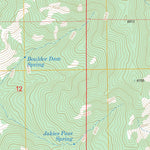 US Forest Service - Topo Minnehaha, AZ FSTopo Legacy digital map