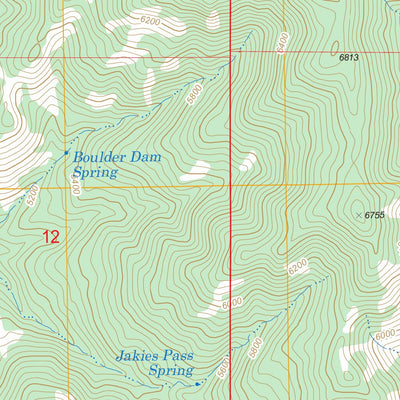 US Forest Service - Topo Minnehaha, AZ FSTopo Legacy digital map