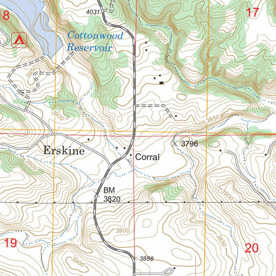 US Forest Service - Topo Minnekahta NE, SD FSTopo Legacy digital map