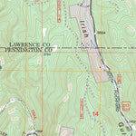 US Forest Service - Topo Minnesota Ridge, SD FSTopo Legacy digital map