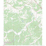 US Forest Service - Topo Minnith, MO FSTopo Legacy digital map