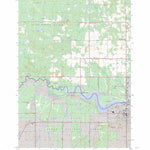 US Forest Service - Topo Mio, MI FSTopo Legacy digital map