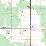 US Forest Service - Topo Mio, MI FSTopo Legacy digital map