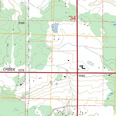US Forest Service - Topo Mio, MI FSTopo Legacy digital map