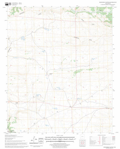 US Forest Service - Topo Mojonera Canyon, NM FSTopo Legacy digital map