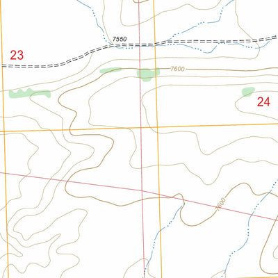 US Forest Service - Topo Mojonera Canyon, NM FSTopo Legacy digital map