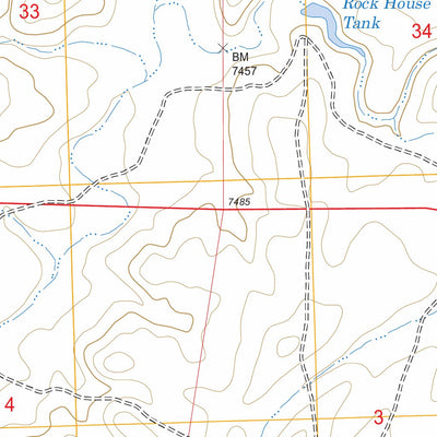 US Forest Service - Topo Mojonera Canyon, NM FSTopo Legacy digital map