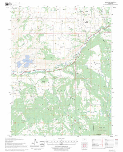 US Forest Service - Topo Molina, CO FSTopo Legacy digital map