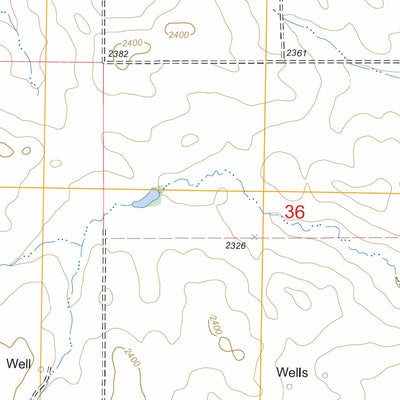US Forest Service - Topo Moline School, ND FSTopo Legacy digital map
