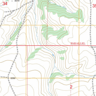 US Forest Service - Topo Monarch NE, MT FSTopo Legacy digital map
