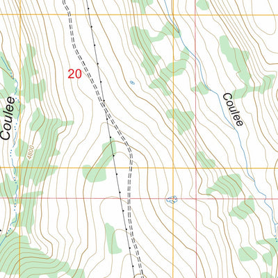 US Forest Service - Topo Monarch NE, MT FSTopo Legacy digital map