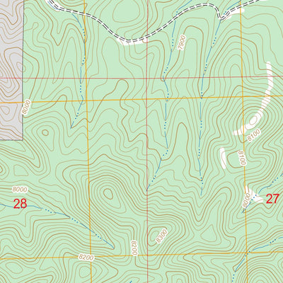 US Forest Service - Topo Monica Saddle, NM FSTopo Legacy digital map