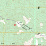 US Forest Service - Topo Monitor Peak, MT FSTopo Legacy digital map