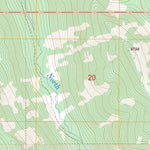 US Forest Service - Topo Monitor Peak, MT FSTopo Legacy digital map