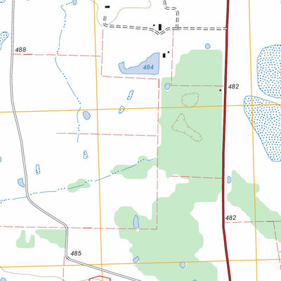 US Forest Service - Topo Monkstown, TX - OK FSTopo Legacy digital map