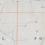 US Forest Service - Topo Monte Cristo Peak, UT FSTopo Legacy digital map