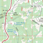 US Forest Service - Topo Monte Cristo Peak, UT FSTopo Legacy digital map