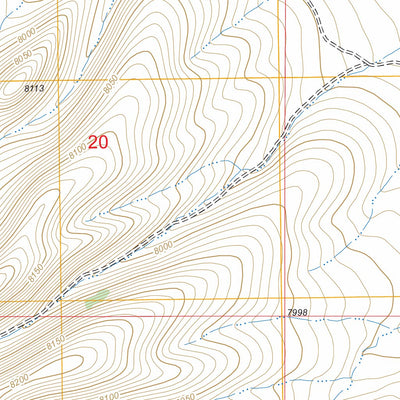US Forest Service - Topo Monte Vista, CO FSTopo Legacy digital map
